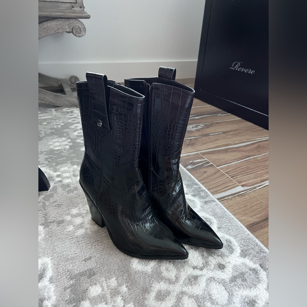 Fashion nova cowboy boots